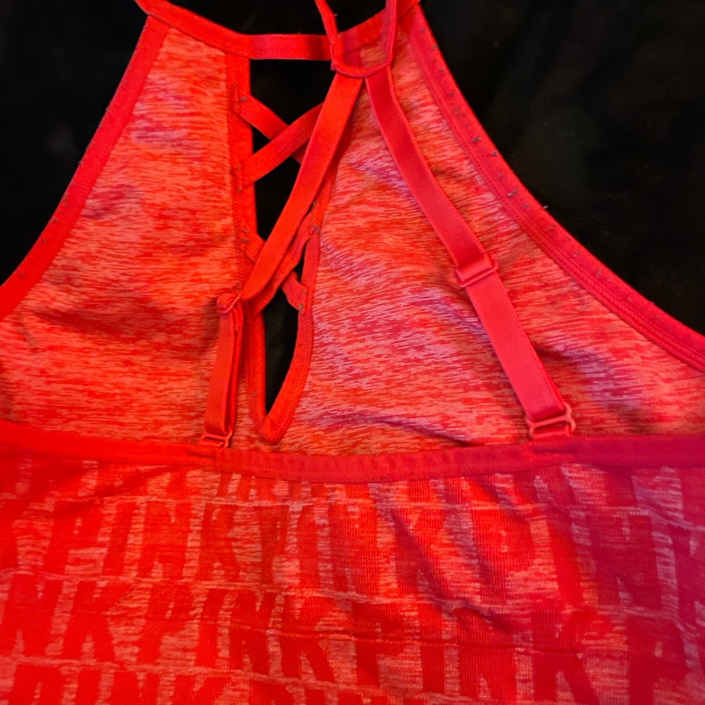 Victoria secret Red sports bra super cute..
